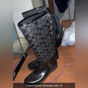 Coach Rainboots